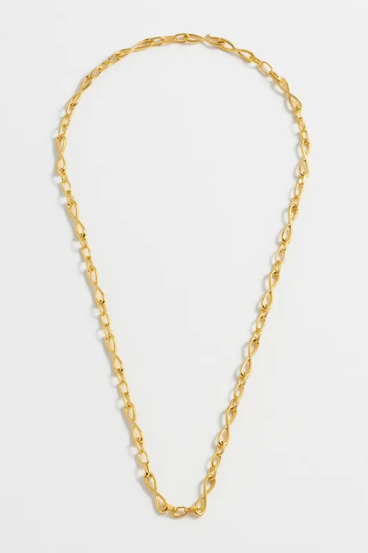 Infinity Loop Chain Necklace made by Estella Bartlett
