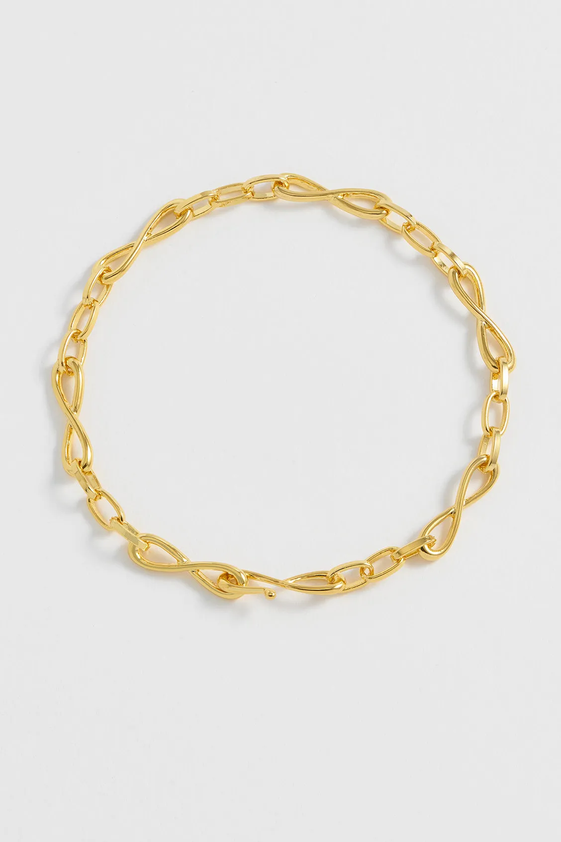 Infinity Chain Bracelet sold by Estella Bartlett