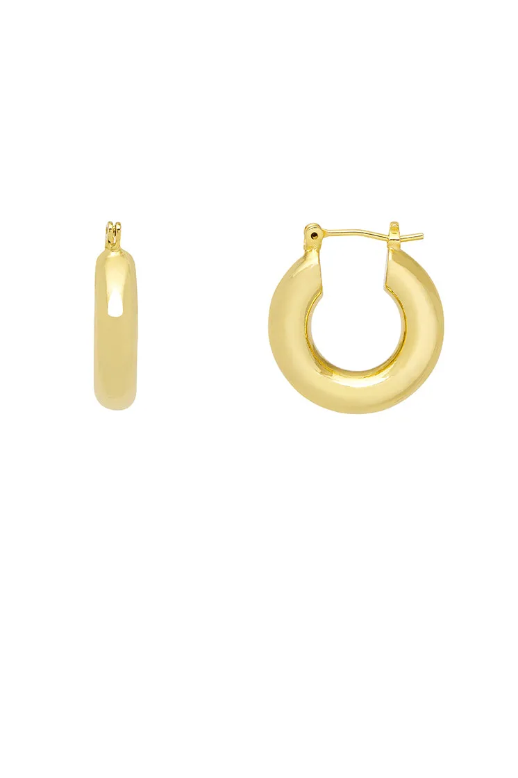 Chubby Hinge Hoops sold by Estella Bartlett product image thumbnail 3