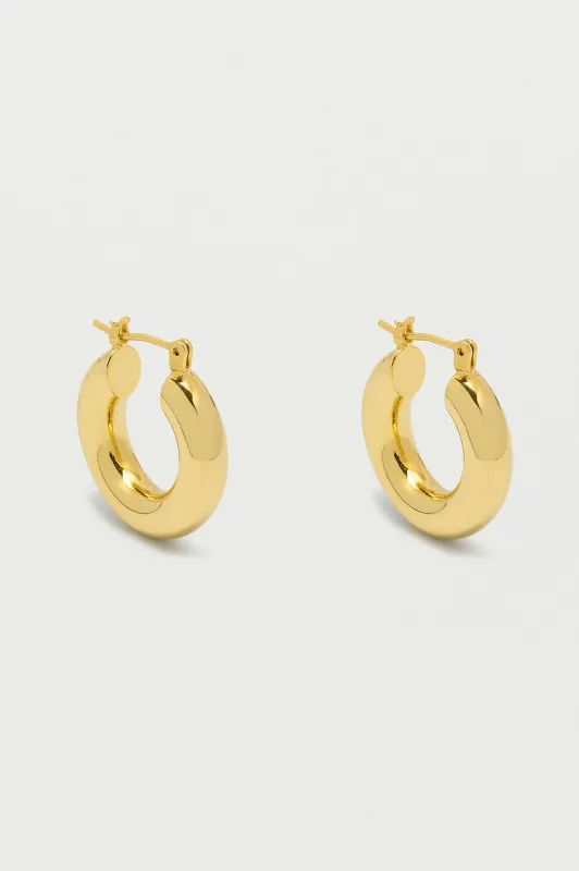 Chubby Hinge Hoops made by Estella Bartlett