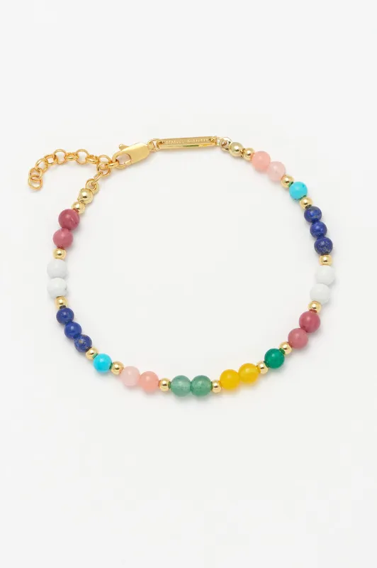 Gemstone Beaded Bracelet made by Estella Bartlett