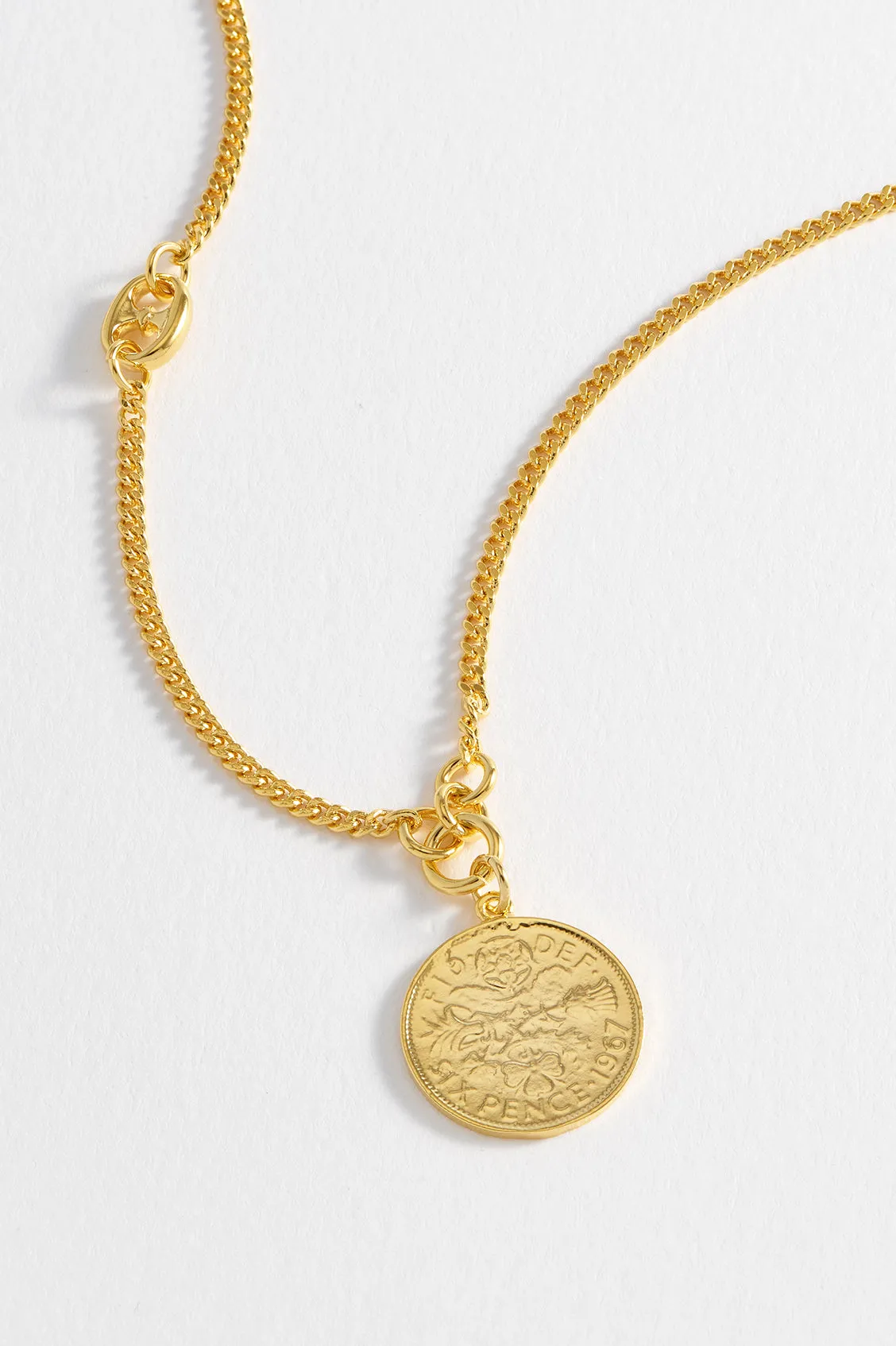 Men's Coin Necklace sold by Estella Bartlett product image thumbnail 2