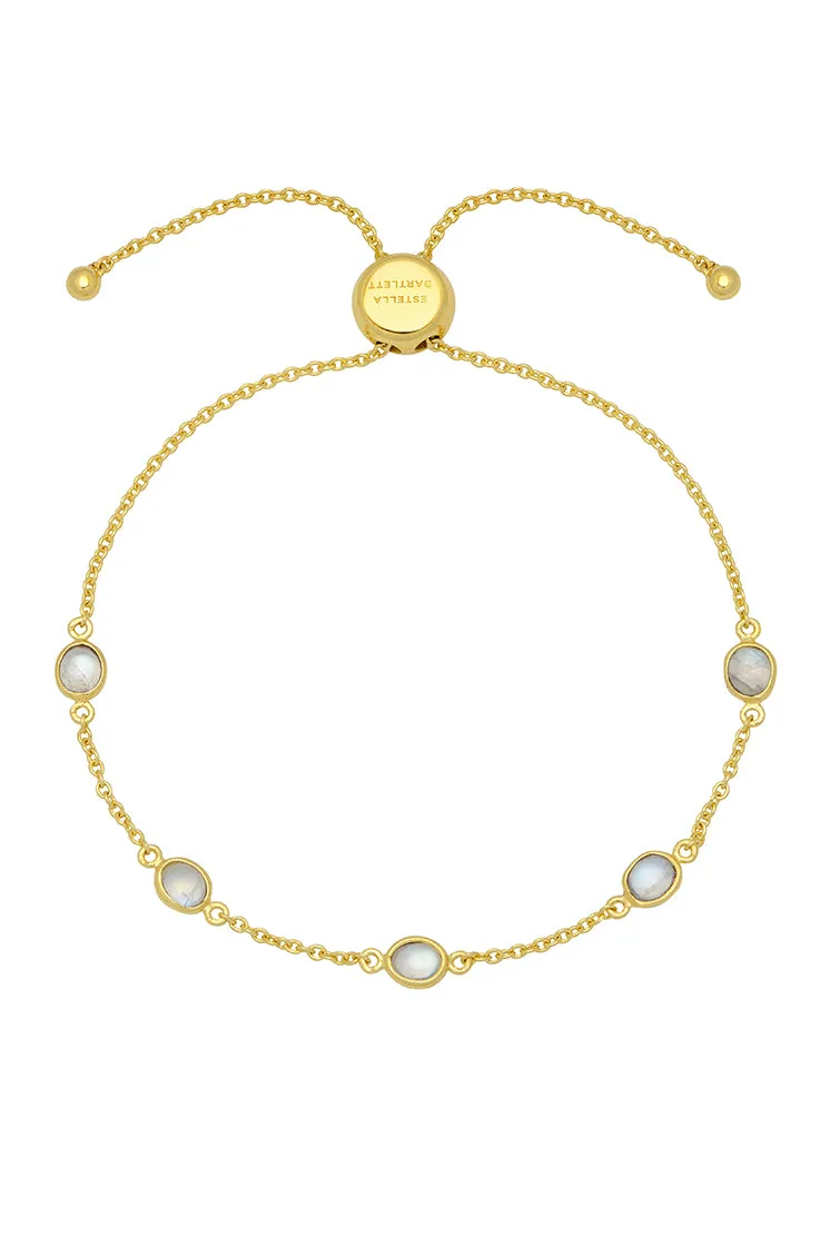 Gemstone Slider Bracelet sold by Estella Bartlett product image thumbnail 3