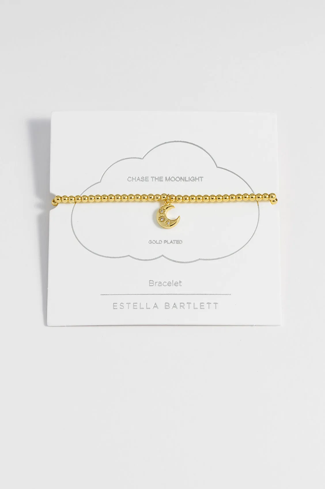 CZ Moon Bracelet sold by Estella Bartlett