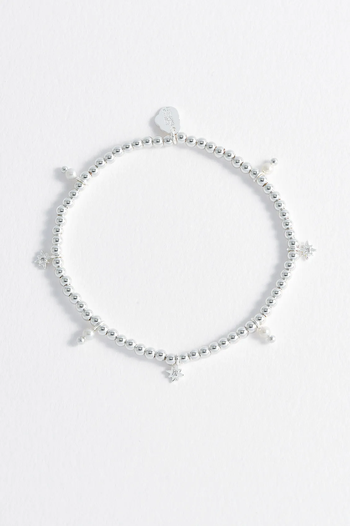 Beaded Star Pearl Charm Bracelet sold by Estella Bartlett product image thumbnail 2