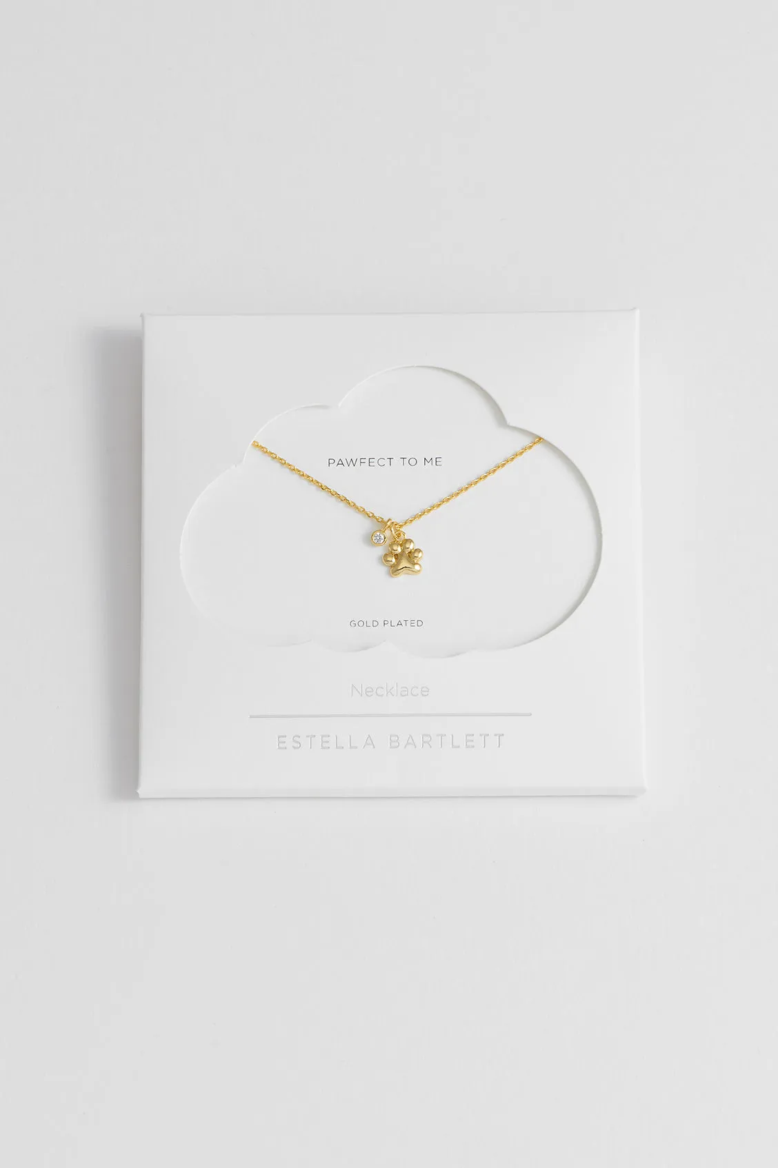 Paw Charm Necklace sold by Estella Bartlett product image thumbnail 2