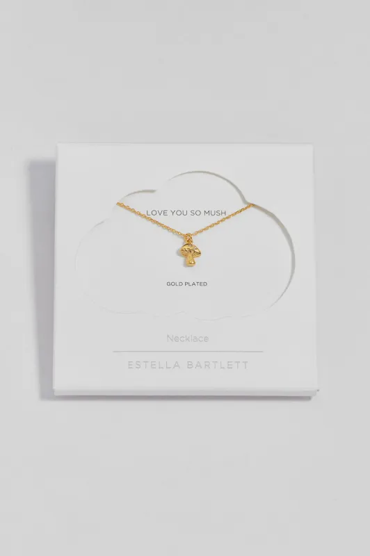 CZ Mushroom Necklace made by Estella Bartlett