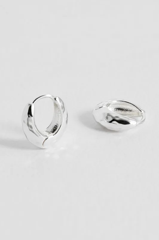 Hammered Huggies made by Estella Bartlett