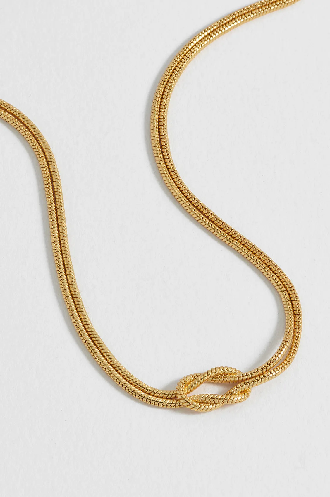 Double Strand Knot Necklace sold by Estella Bartlett