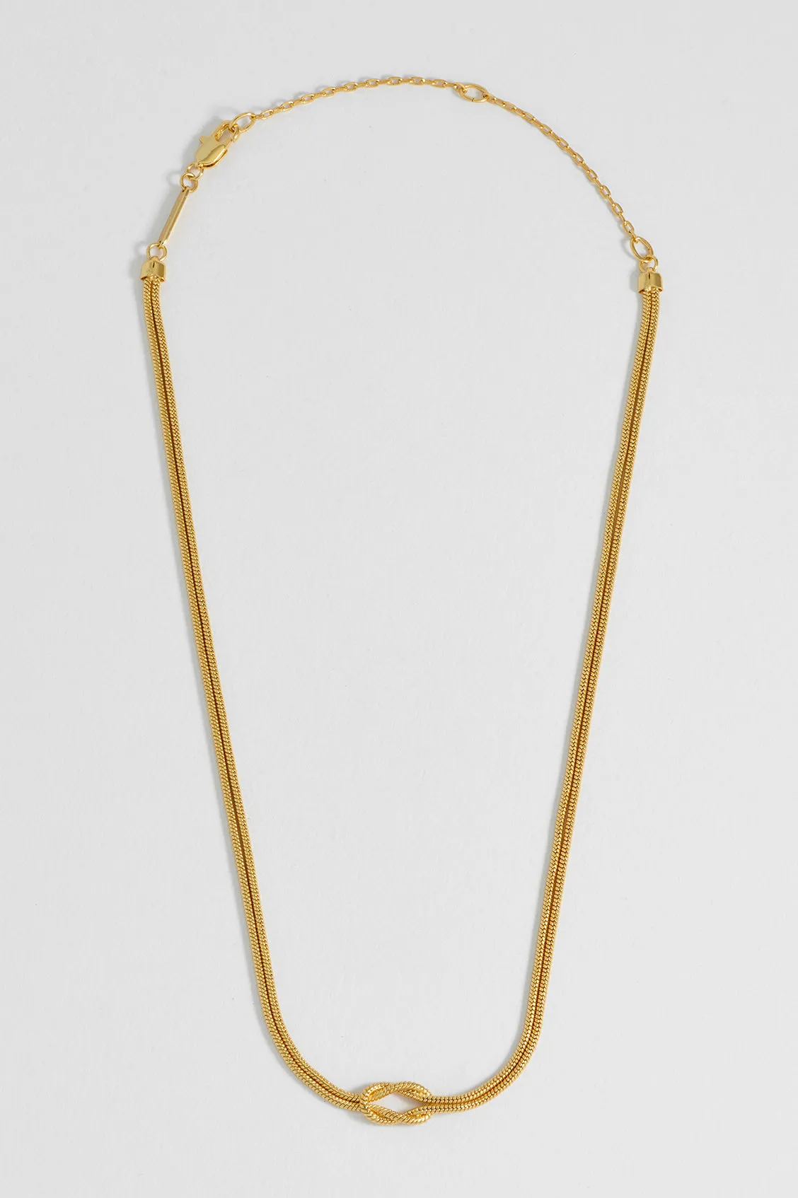 Double Strand Knot Necklace sold by Estella Bartlett product image thumbnail 5