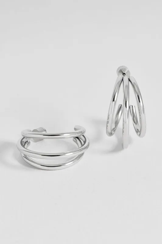 Triple Hoop Earrings made by Estella Bartlett