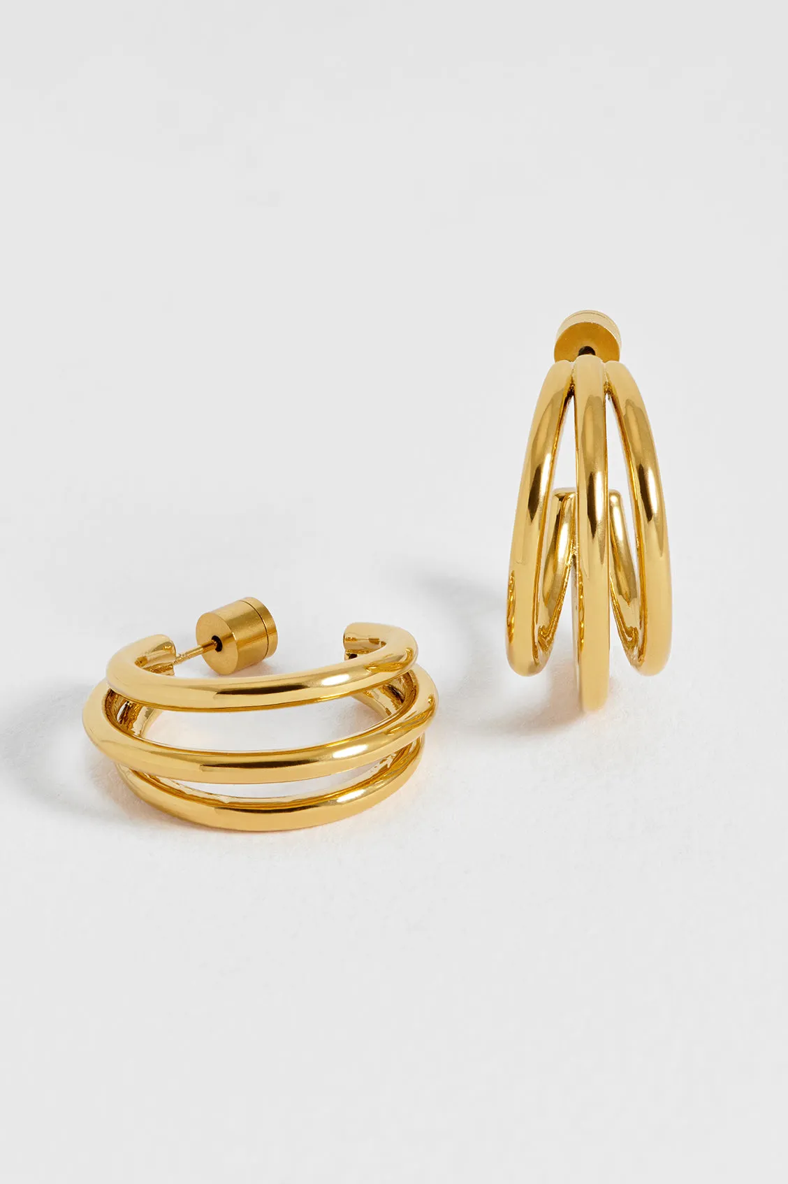Triple Hoop Earrings sold by Estella Bartlett