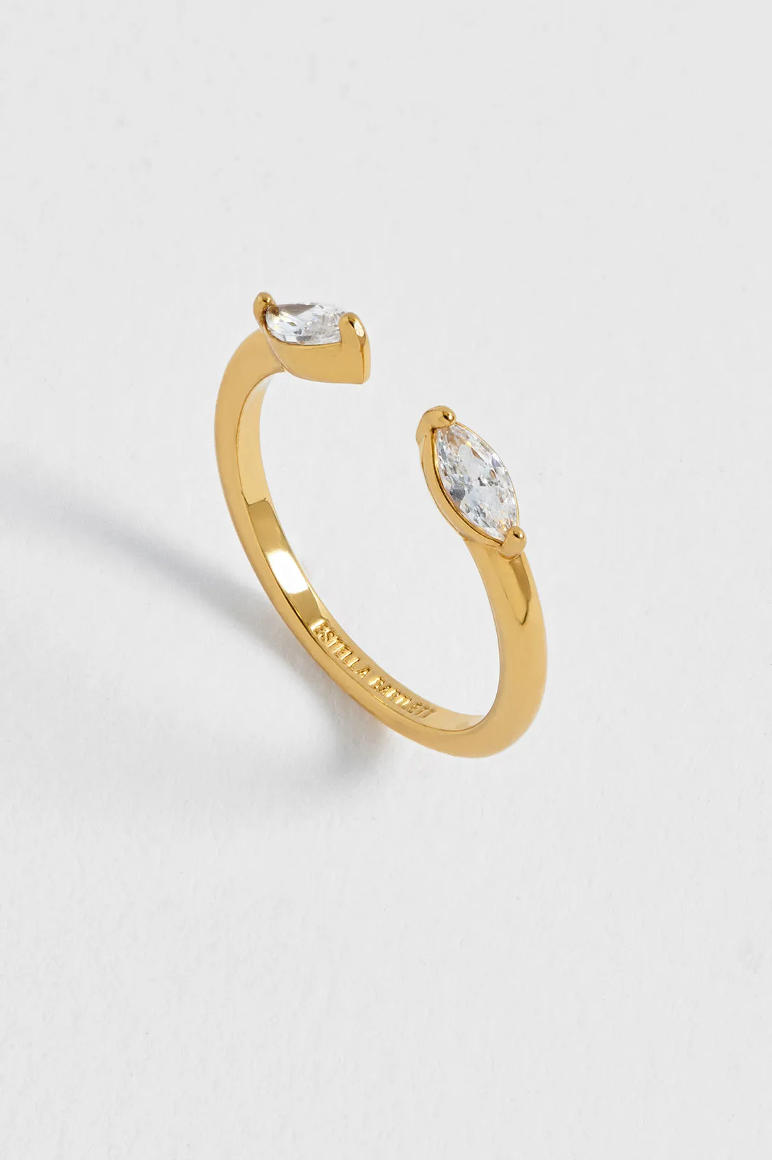 Marquise CZ Open Ring sold by Estella Bartlett