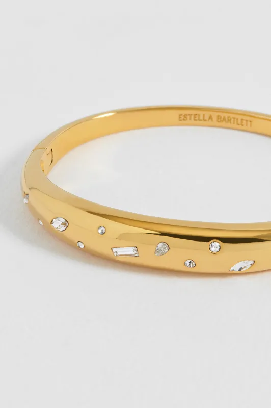 CZ Domed Bangle made by Estella Bartlett