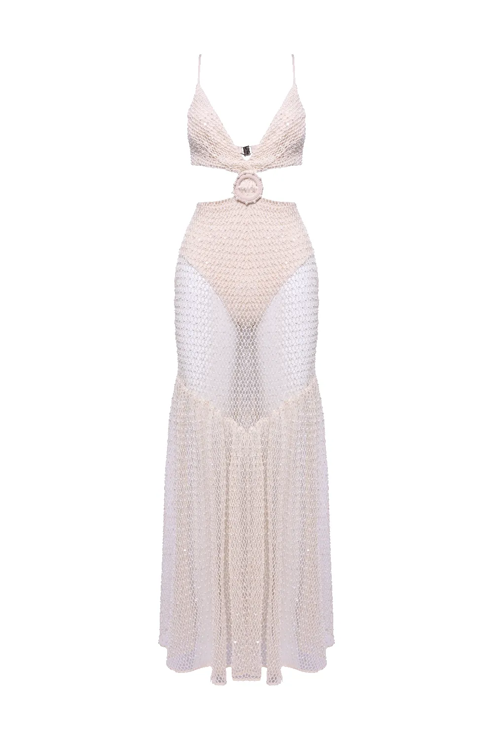 CROCHET BLOOM CUT OUT BEACH DRESS sold by PatBO product image thumbnail 2