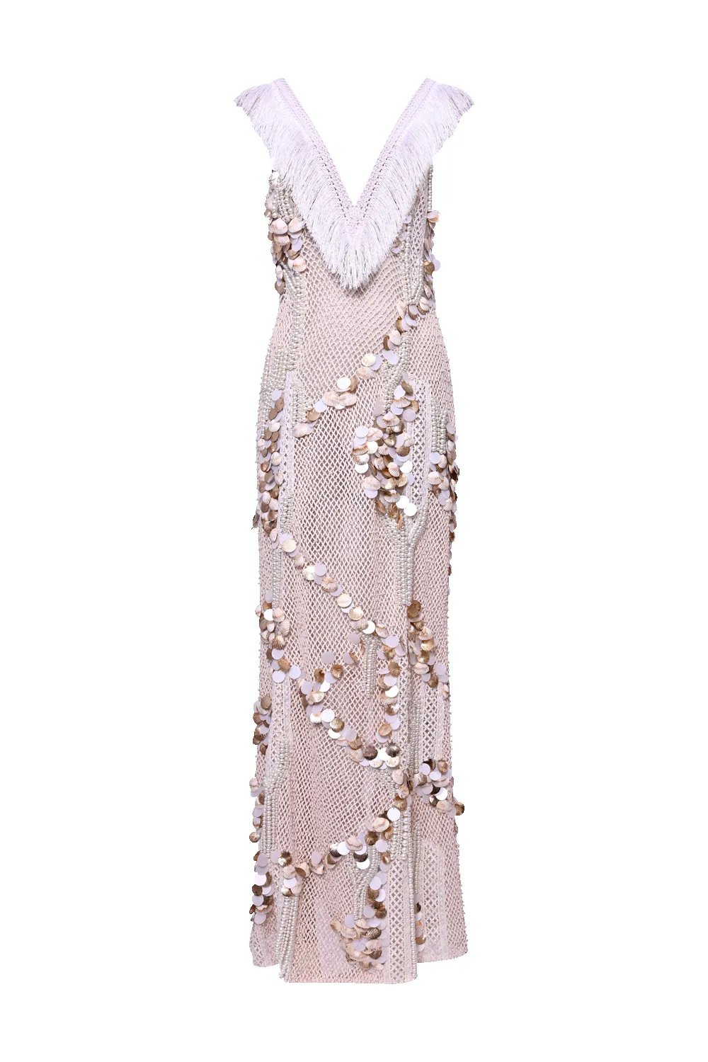 SEASHELL EMBROIDERY GOWN sold by PatBO product image thumbnail 2
