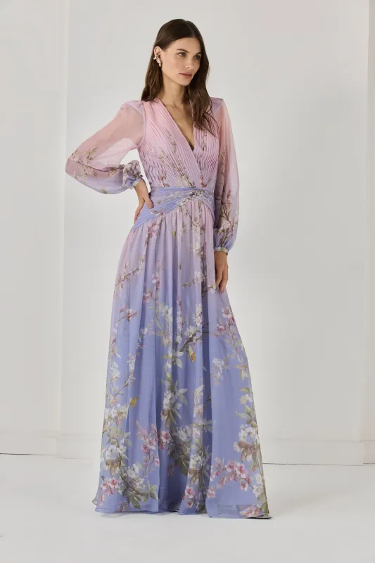 DELICATA LONG SLEEVE MAXI DRESS sold by PatBO
