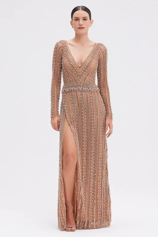 EMBROIDERY DREAMS LONG DRESS sold by PatBO