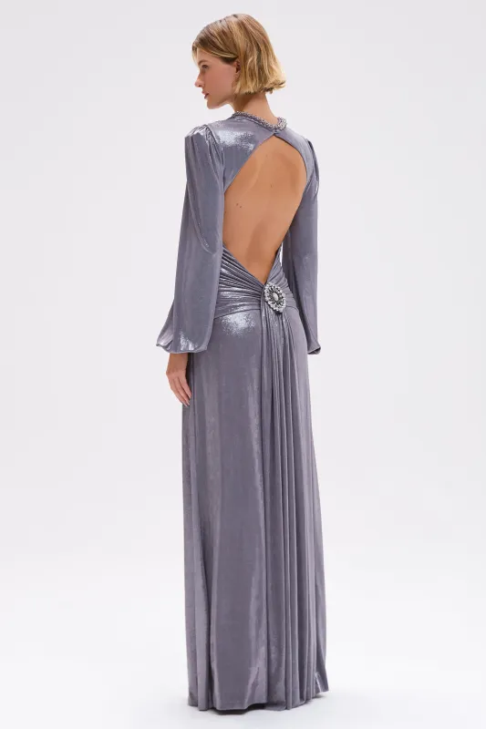 JERSEY ELYSIAN LONG DRESS sold by PatBO