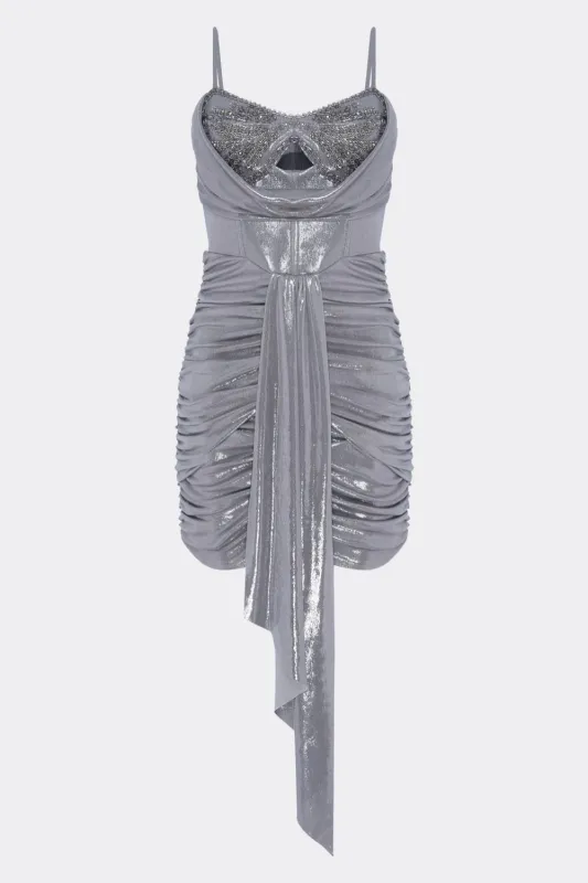 JERSEY ELYSIAN MINI DRESS made by PatBO