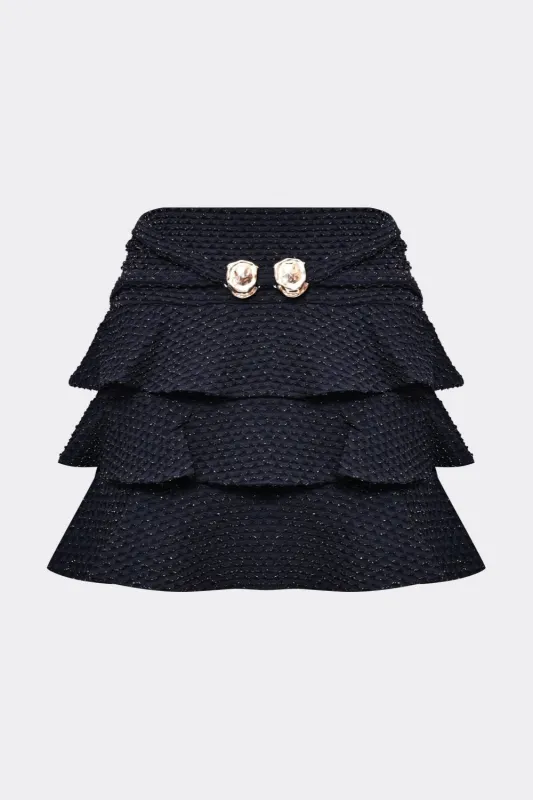 GAVEA MESH MINI SKIRT sold by PatBO