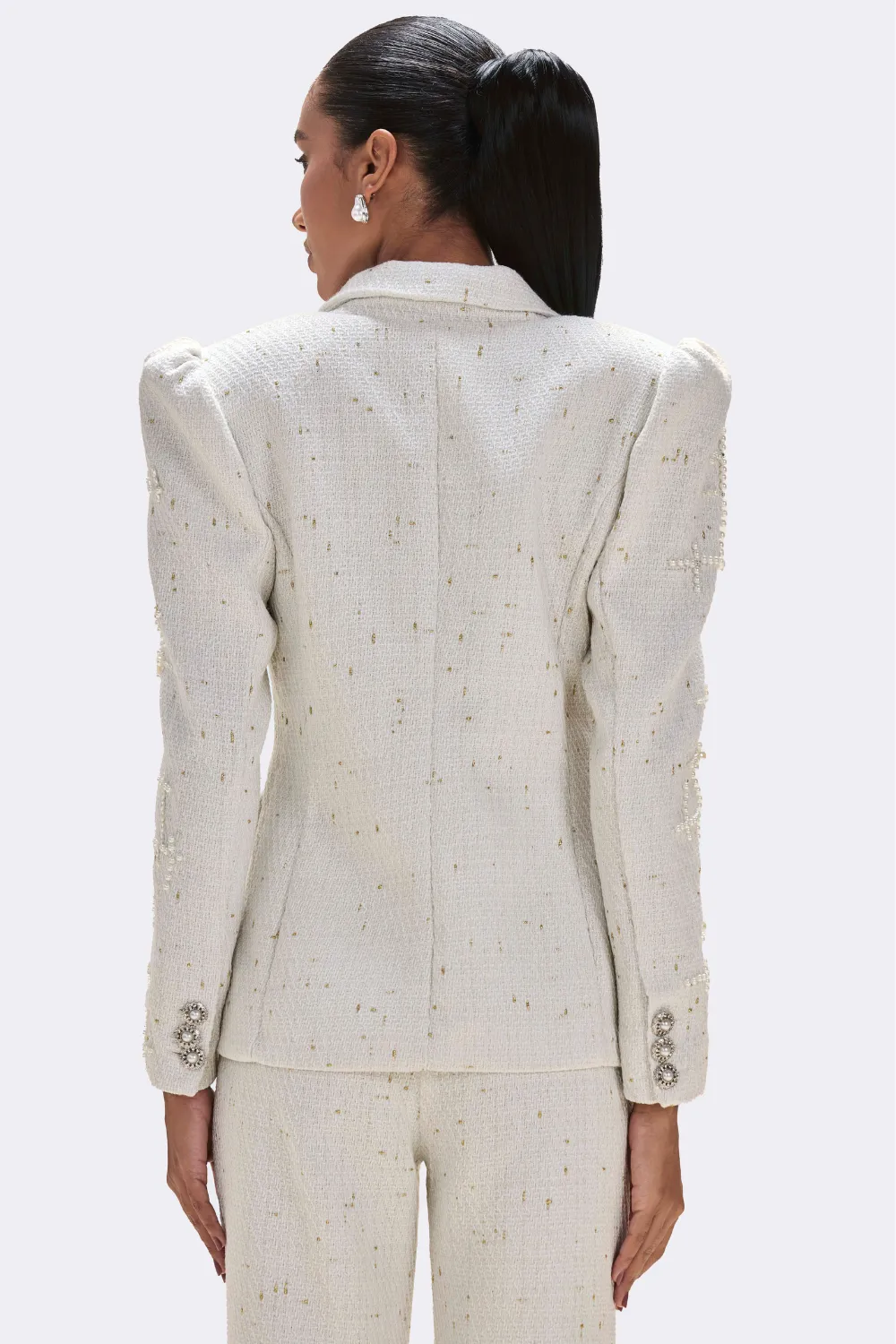 PEARL TWEED BLAZER sold by PatBO product image thumbnail 2