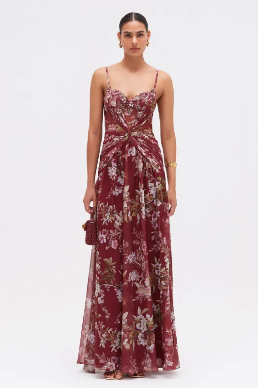 DELICATA BEADED GOWN made by PatBO