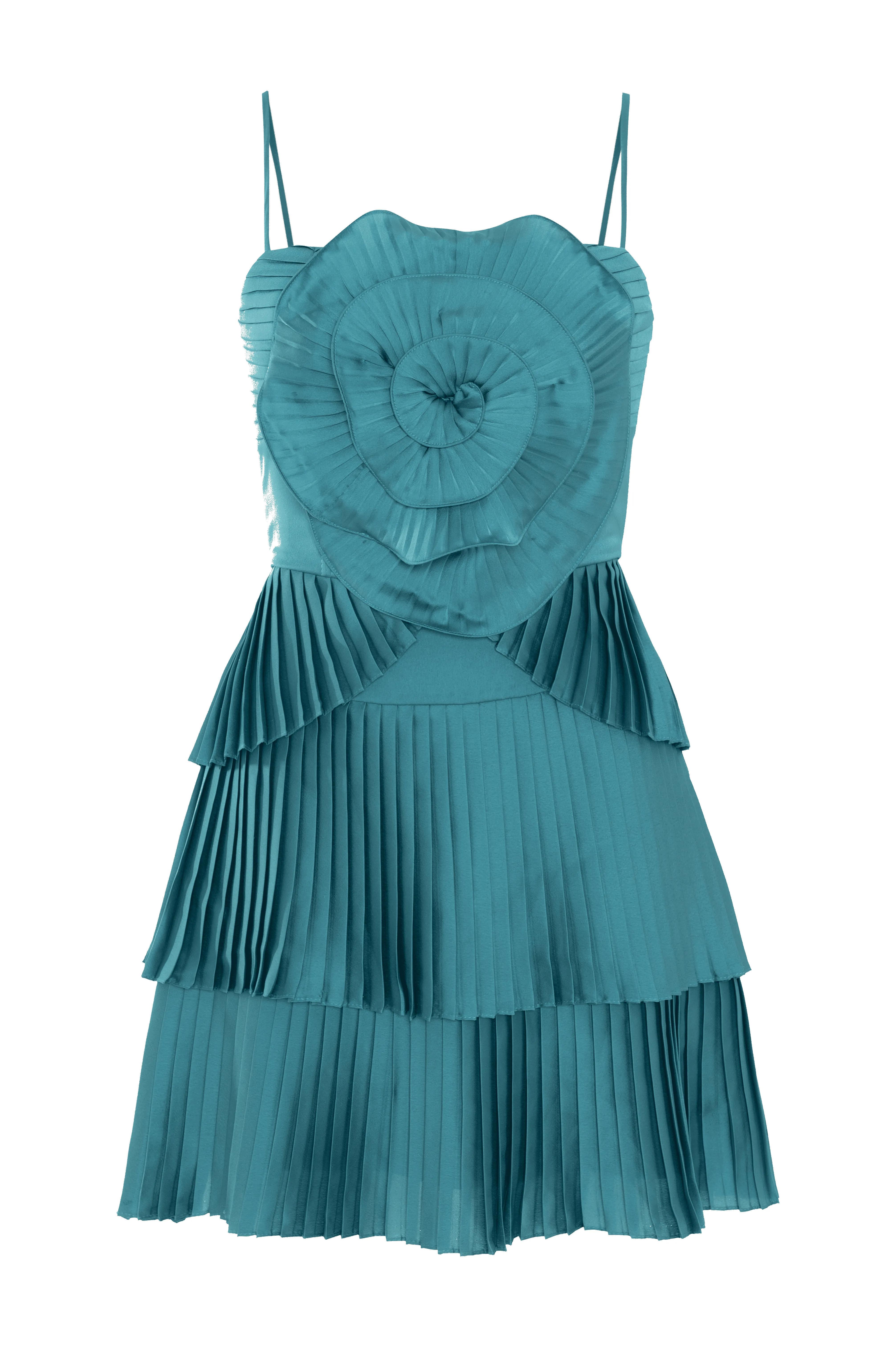 DREAM SATIN FLOWER MINI DRESS sold by PatBO product image thumbnail 3