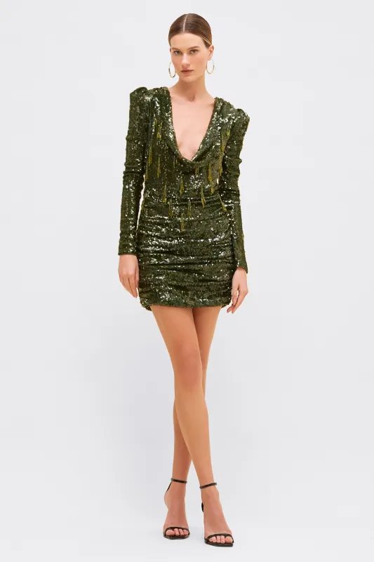 BOSSA SEQUIN MINI DRESS sold by PatBO