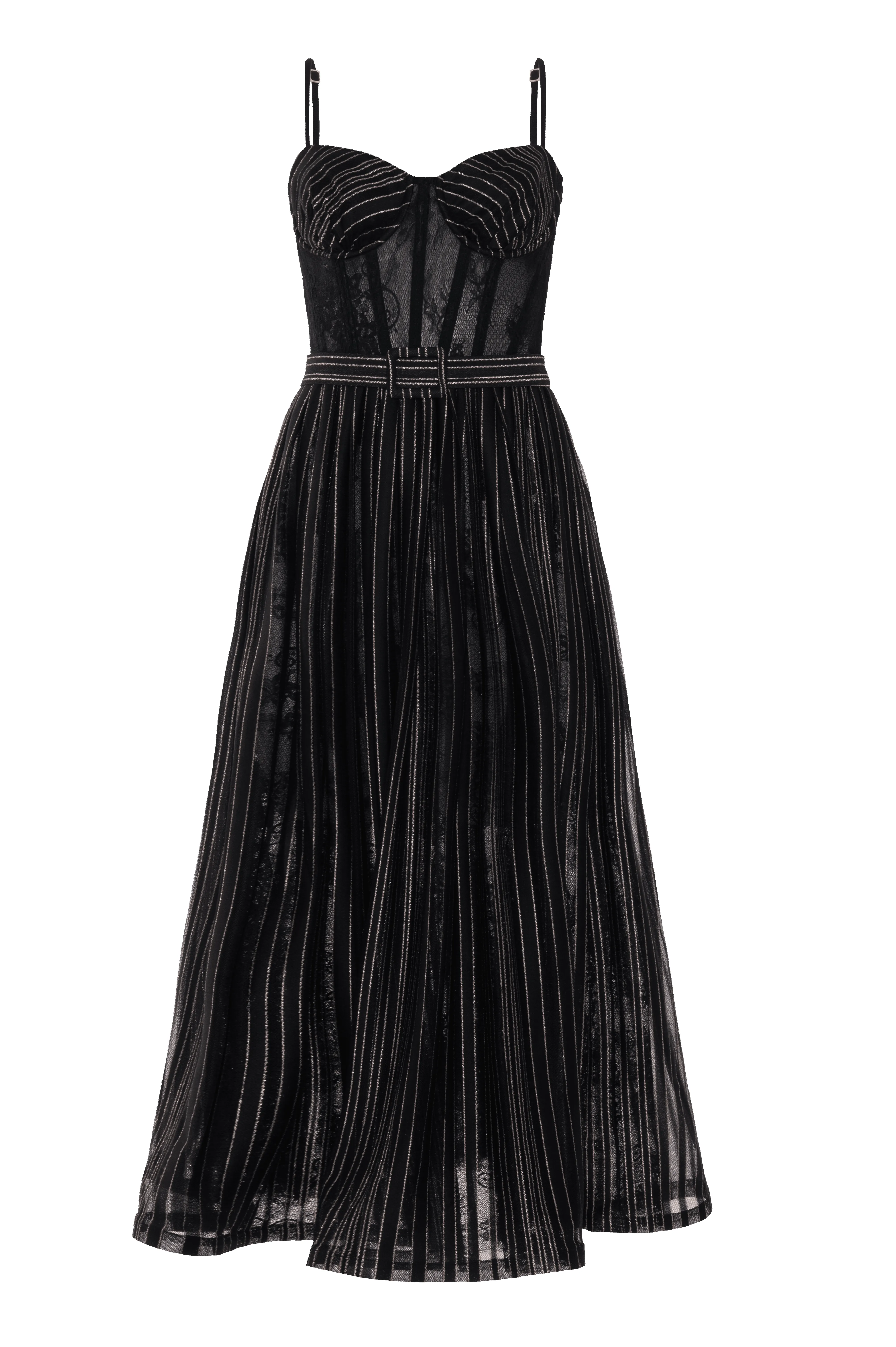 PRISM LUREX MIDI DRESS sold by PatBO product image thumbnail 4