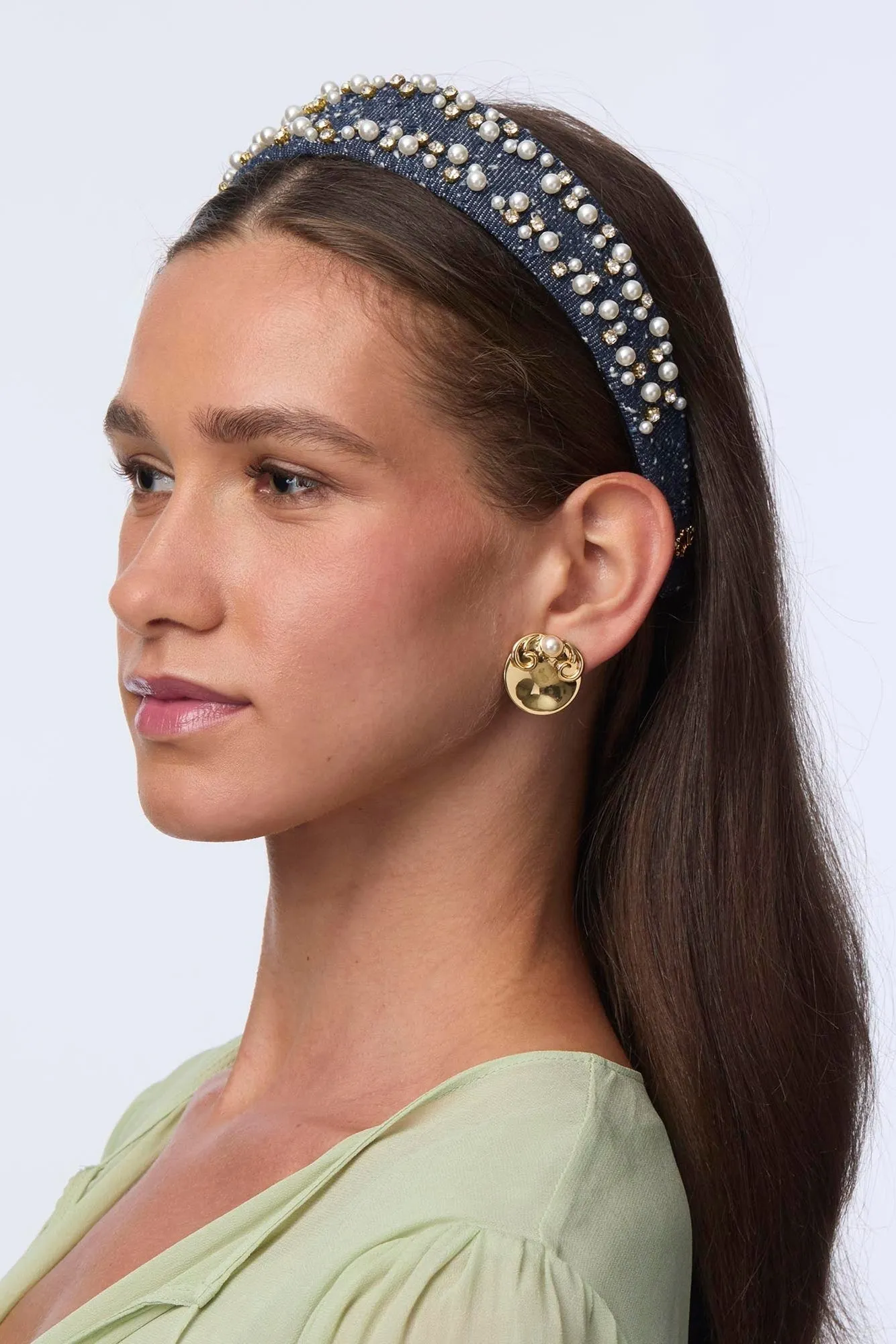 CHER PEARL SPRINKLE HEADBAND sold by PatBO product image thumbnail 2