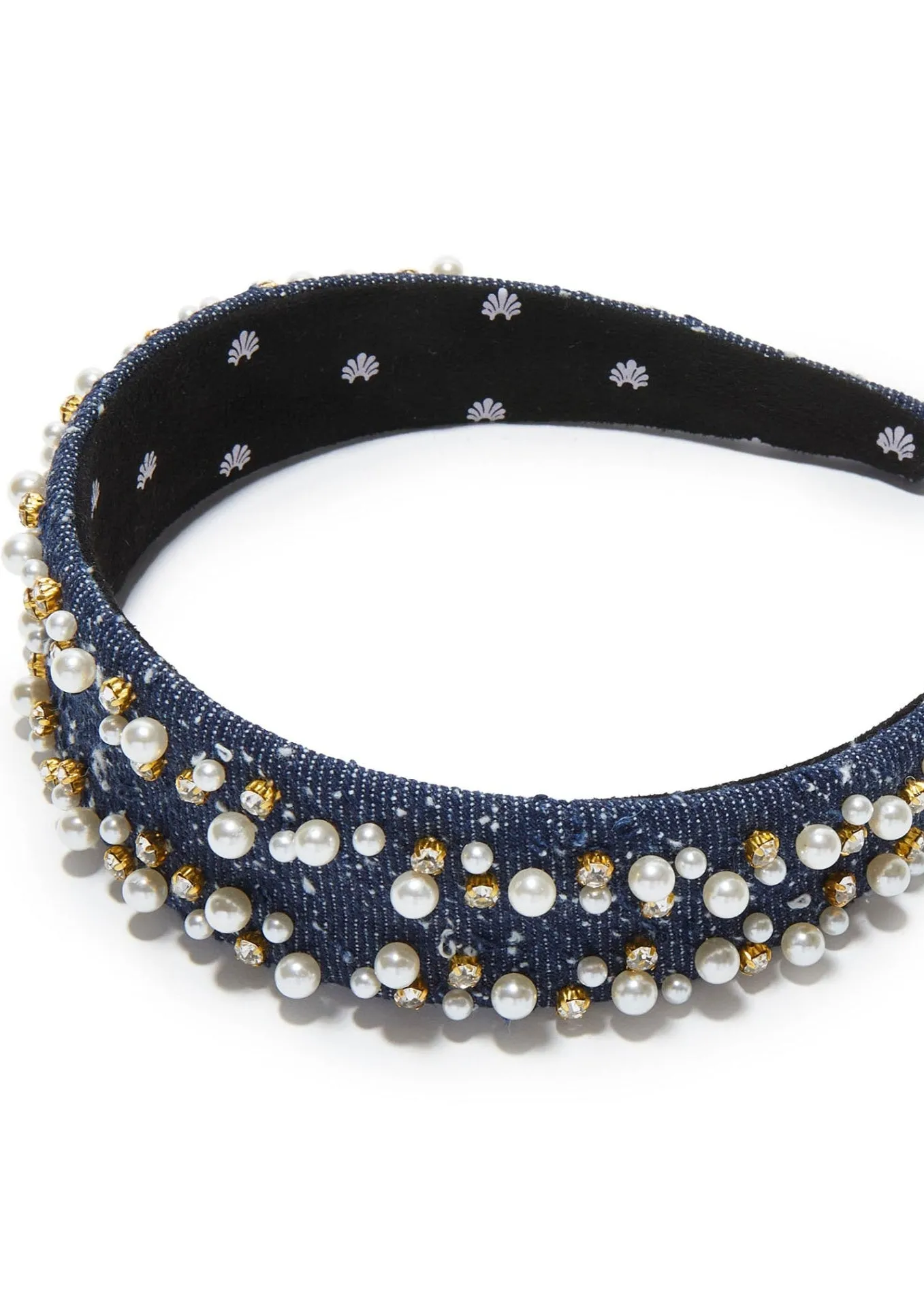 CHER PEARL SPRINKLE HEADBAND sold by PatBO product image thumbnail 3