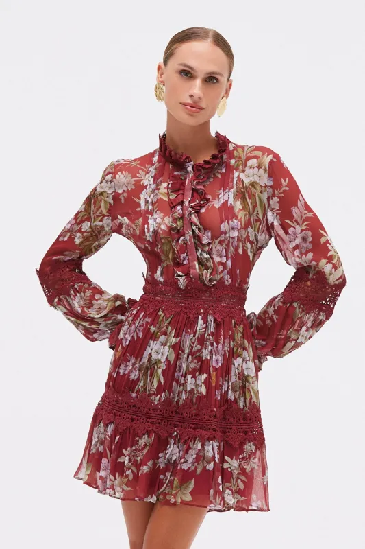 DELICATA FLUTTER MINI DRESS sold by PatBO