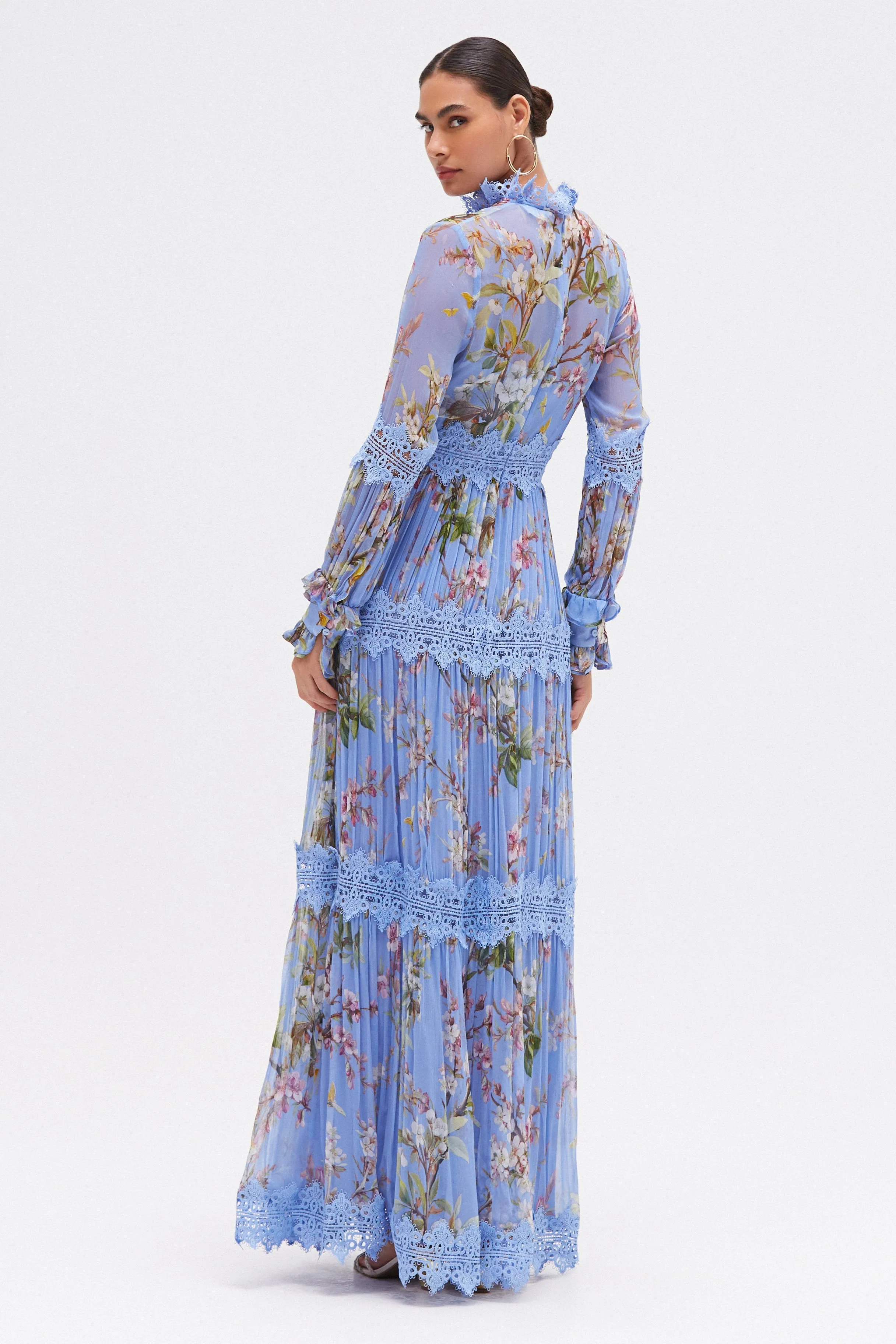 DELICATA FLUTTER MAXI DRESS sold by PatBO product image thumbnail 3