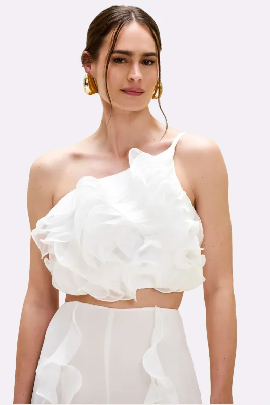 CHIFFON WONDERLAND FLUTTER TOP sold by PatBO