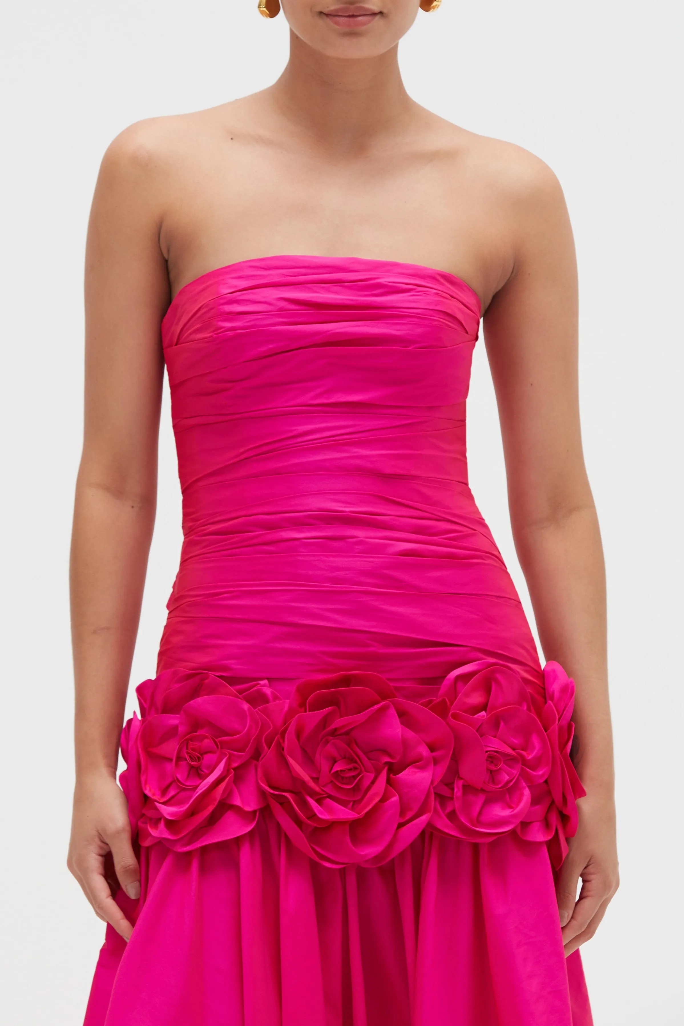 TAFFETA BLOOM GOWN sold by PatBO product image thumbnail 3