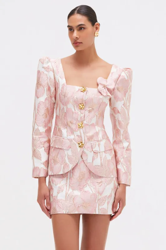 PETAL JACQUARD JACKET sold by PatBO