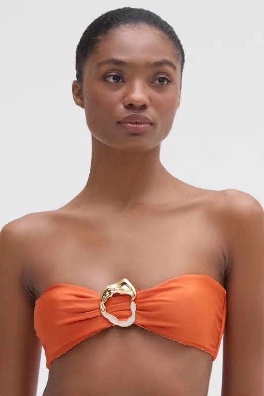 JERSEY SANDS STONE BIKINI TOP sold by PatBO