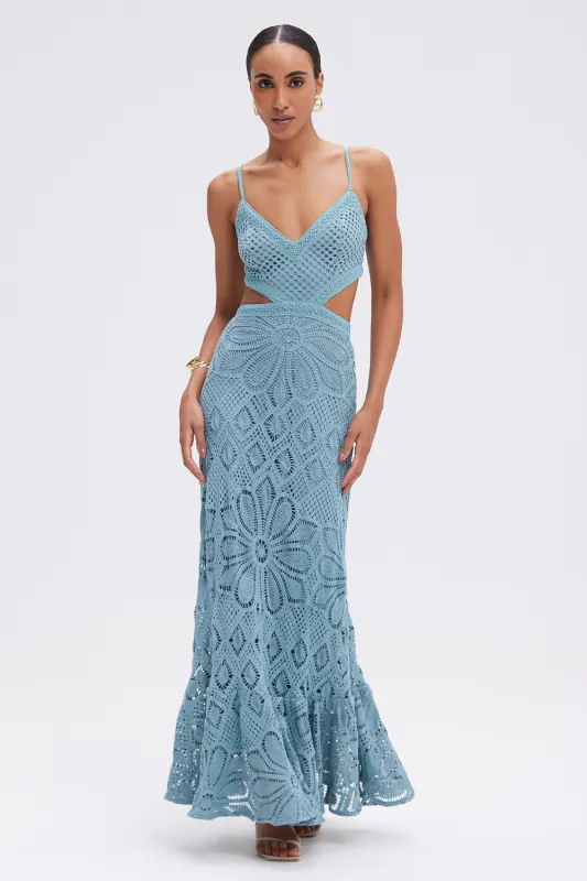 CROCHET MIDI DRESS sold by PatBO