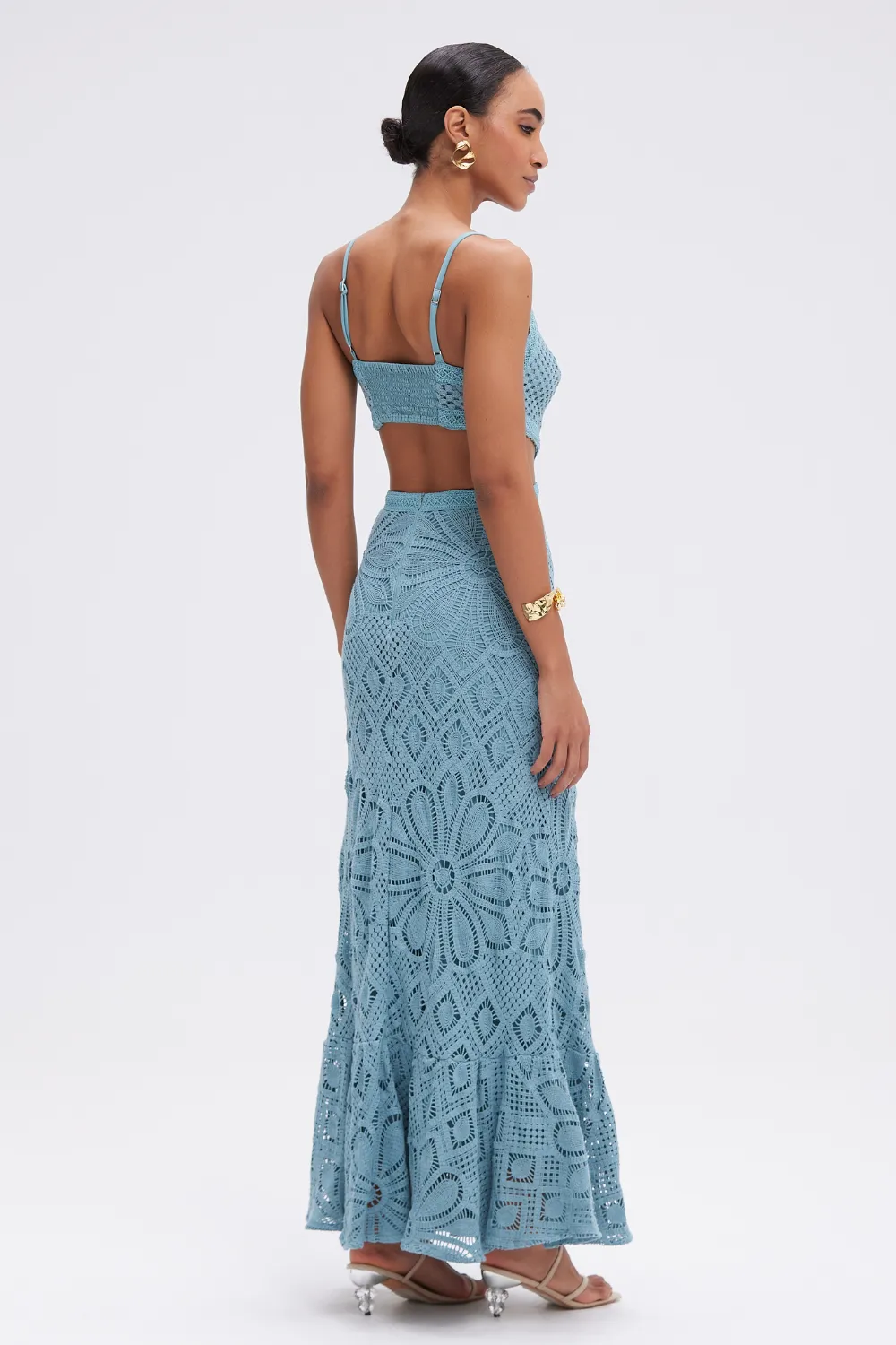 CROCHET MIDI DRESS sold by PatBO product image thumbnail 3