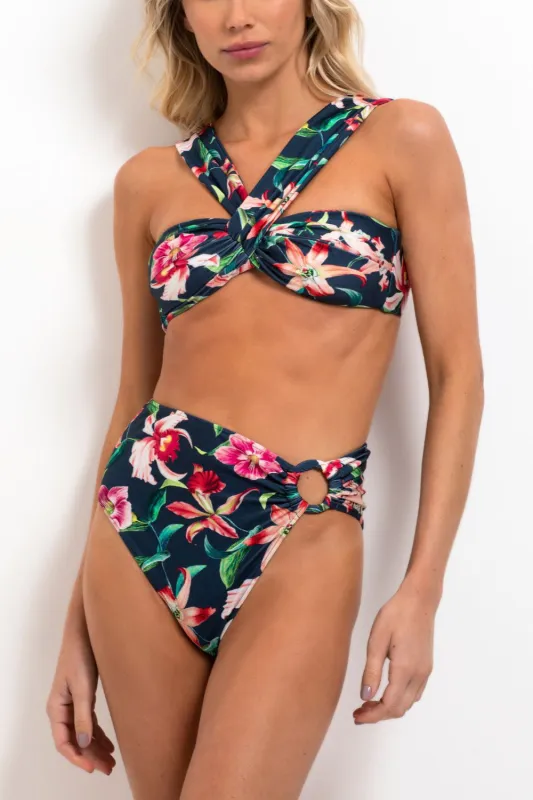 Laelia Mid-Rise Bikini Bottom sold by PatBO