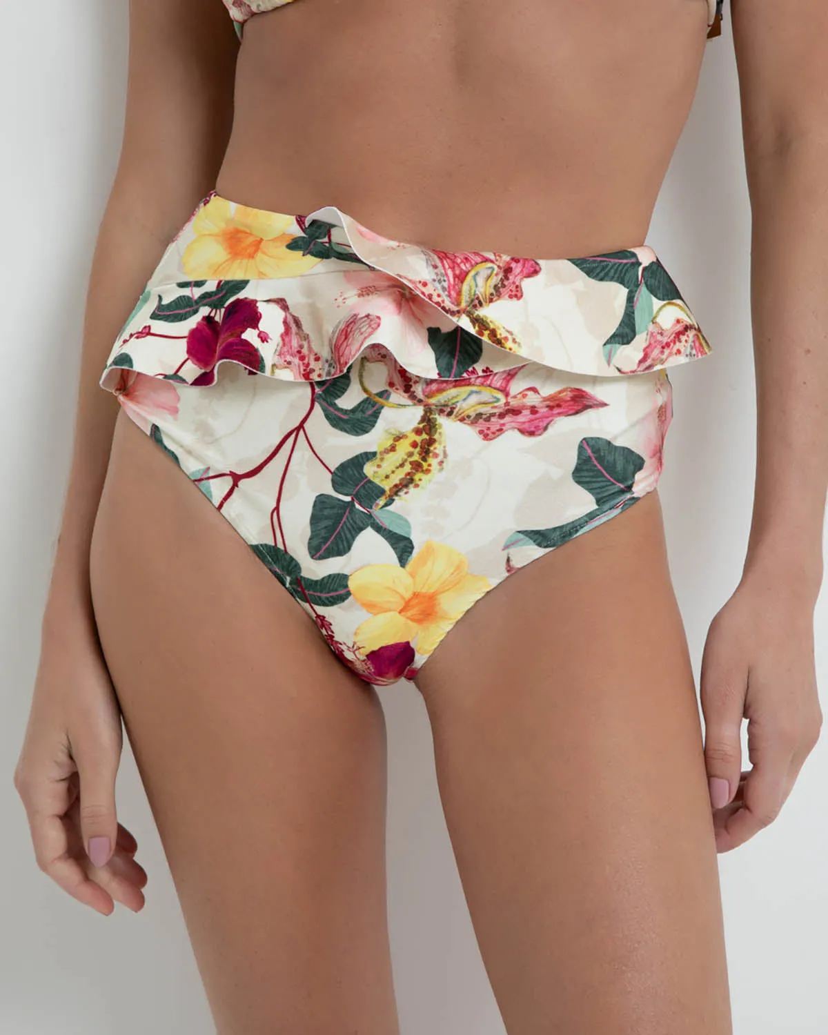 Hibiscus Ruffle Bikini Bottom (FINAL SALE) sold by PatBO product image thumbnail 3