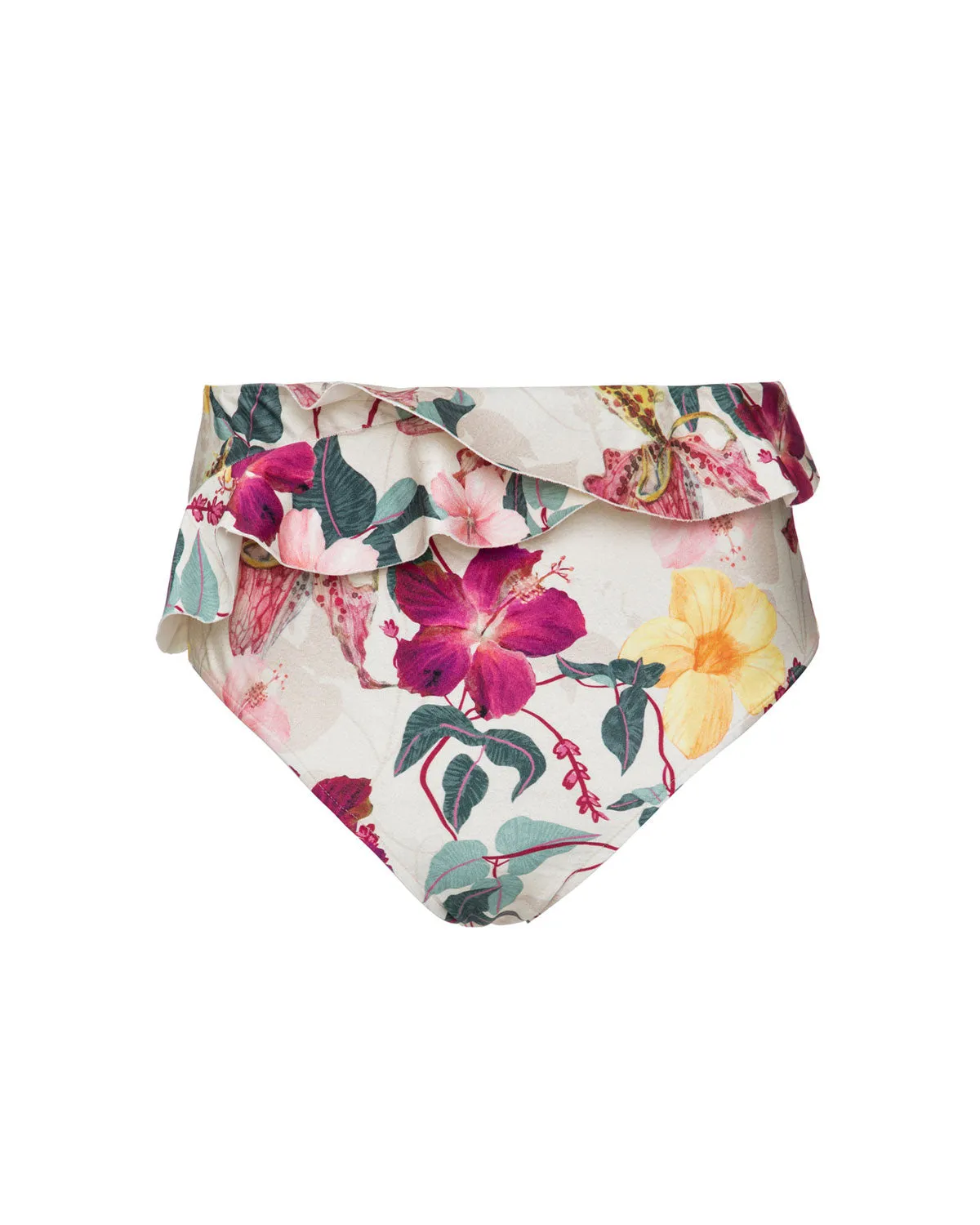 Hibiscus Ruffle Bikini Bottom (FINAL SALE) sold by PatBO product image thumbnail 4