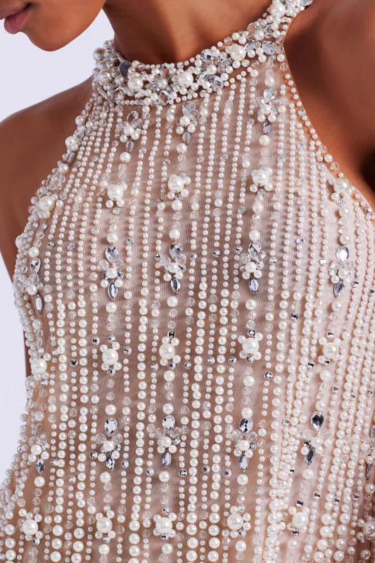 Pearl-Beaded Tunic sold by PatBO