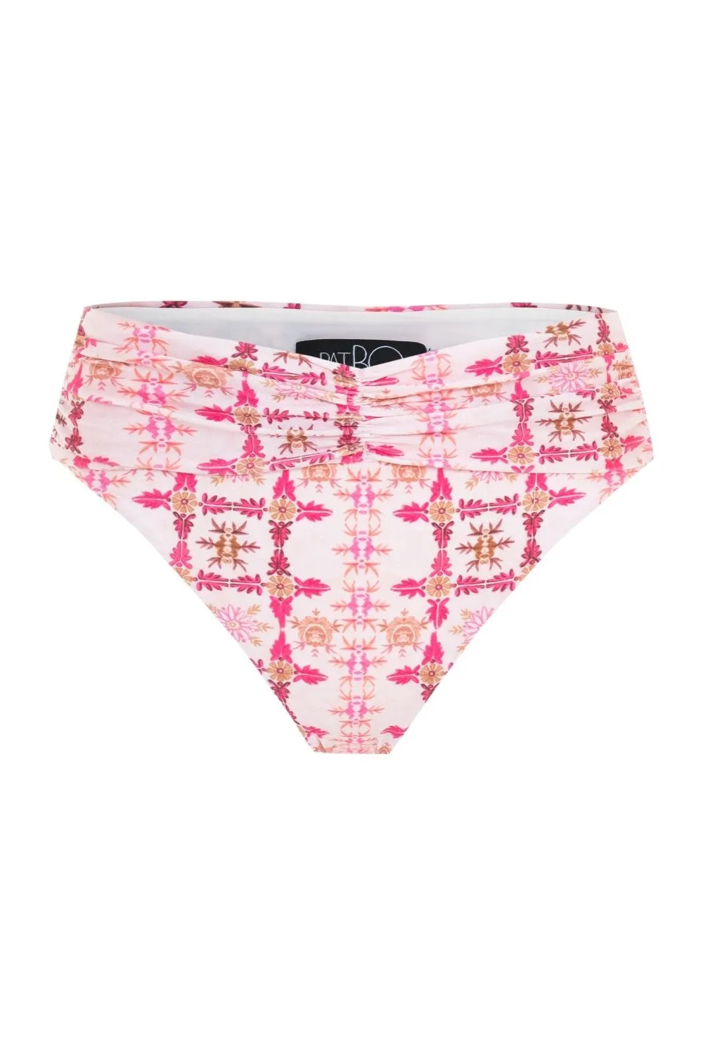 SINTRA FLOWER HIGH WAIST BIKINI BOTTOM sold by PatBO product image thumbnail 3