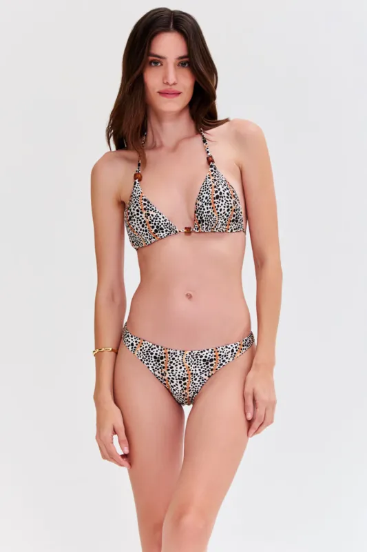 SPECKLED POA BIKINI BOTTOM sold by PatBO