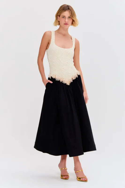 PAPILLON JACQUARD MIDI DRESS sold by PatBO