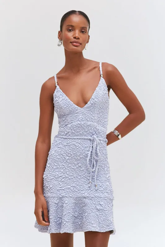 PAPILLON JACQUARD MINI DRESS made by PatBO