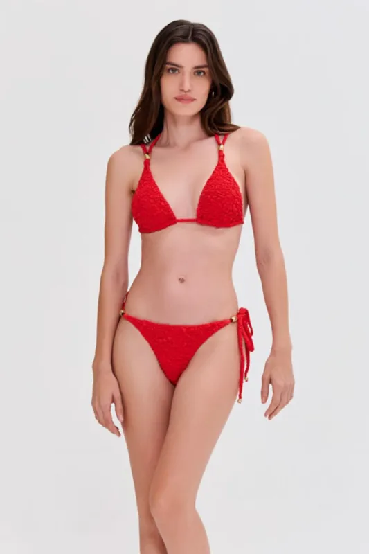 PAPILLON JACQUARD BIKINI BOTTOM sold by PatBO