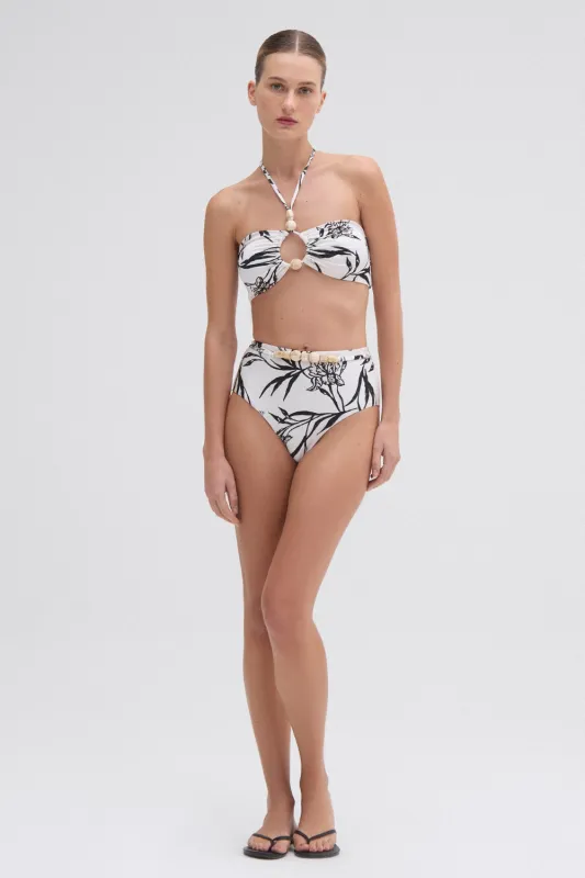 IRIS HIGH WAIST BIKINI BOTTOM sold by PatBO